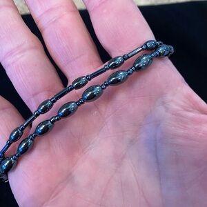 Two ankle bracelets from Mexico